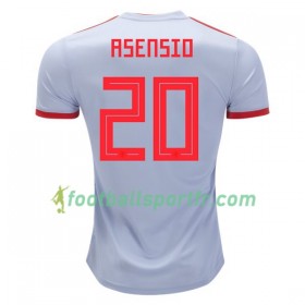 Tenue Espagne Asensio 20 Exterieur Coupe du monde 2018 Maillot de Foot